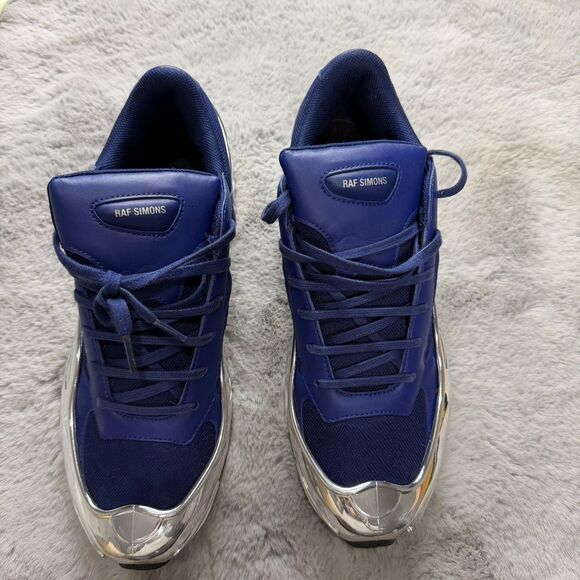 Adidas Ozweego Raf Simons Unity Ink Silver Metallic Size 11.5 Sneakers Shoes